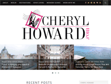 Tablet Screenshot of cherylhoward.com